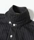 Lot No. SC39702 / FICTION ROMANCE 8.5oz. BLACK WABASH STRIPE WORK SHIRT (SHORT SLEEVE)