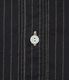 Lot No. SC39702 / FICTION ROMANCE 8.5oz. BLACK WABASH STRIPE WORK SHIRT (SHORT SLEEVE)