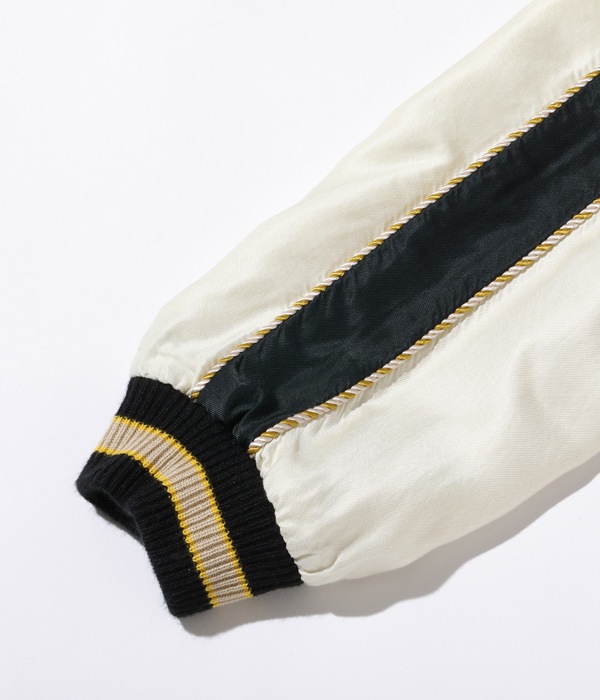 Lot No. TT15274-119 / Early 1950s - Mid 1950s Style Acetate Souvenir Jacket ��ROARING TIGER�� �� ��EAGLE�� (AGING MODEL)