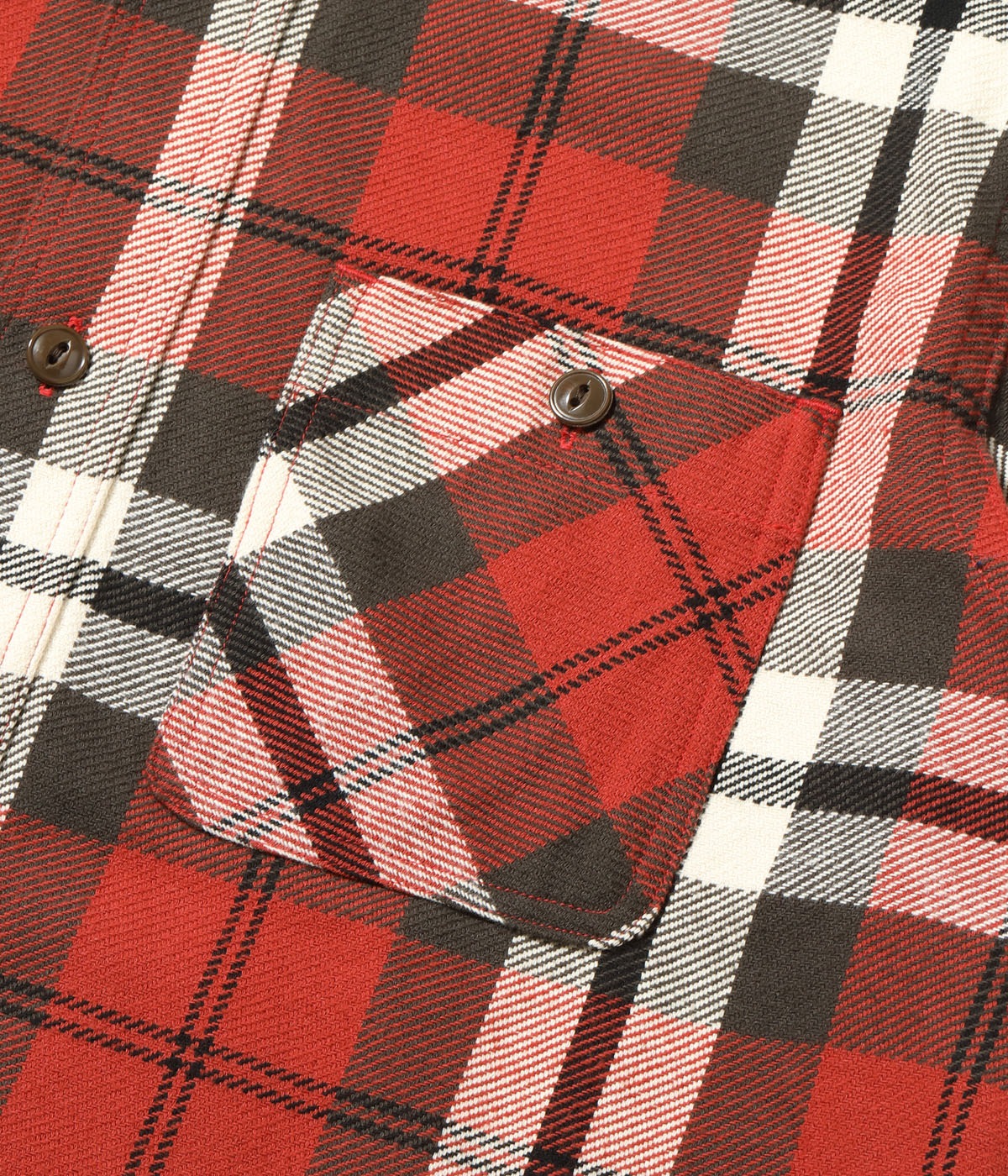 Lot No. SC29364 / TWILL CHECK WORK SHIRT