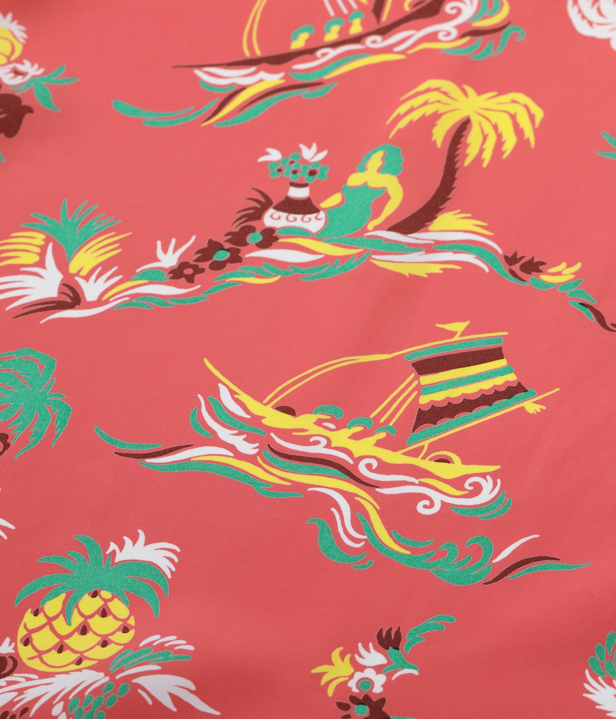 Lot No. SS39620 / RAYON HAWAIIAN SHIRT ��ISLAND TRIP��