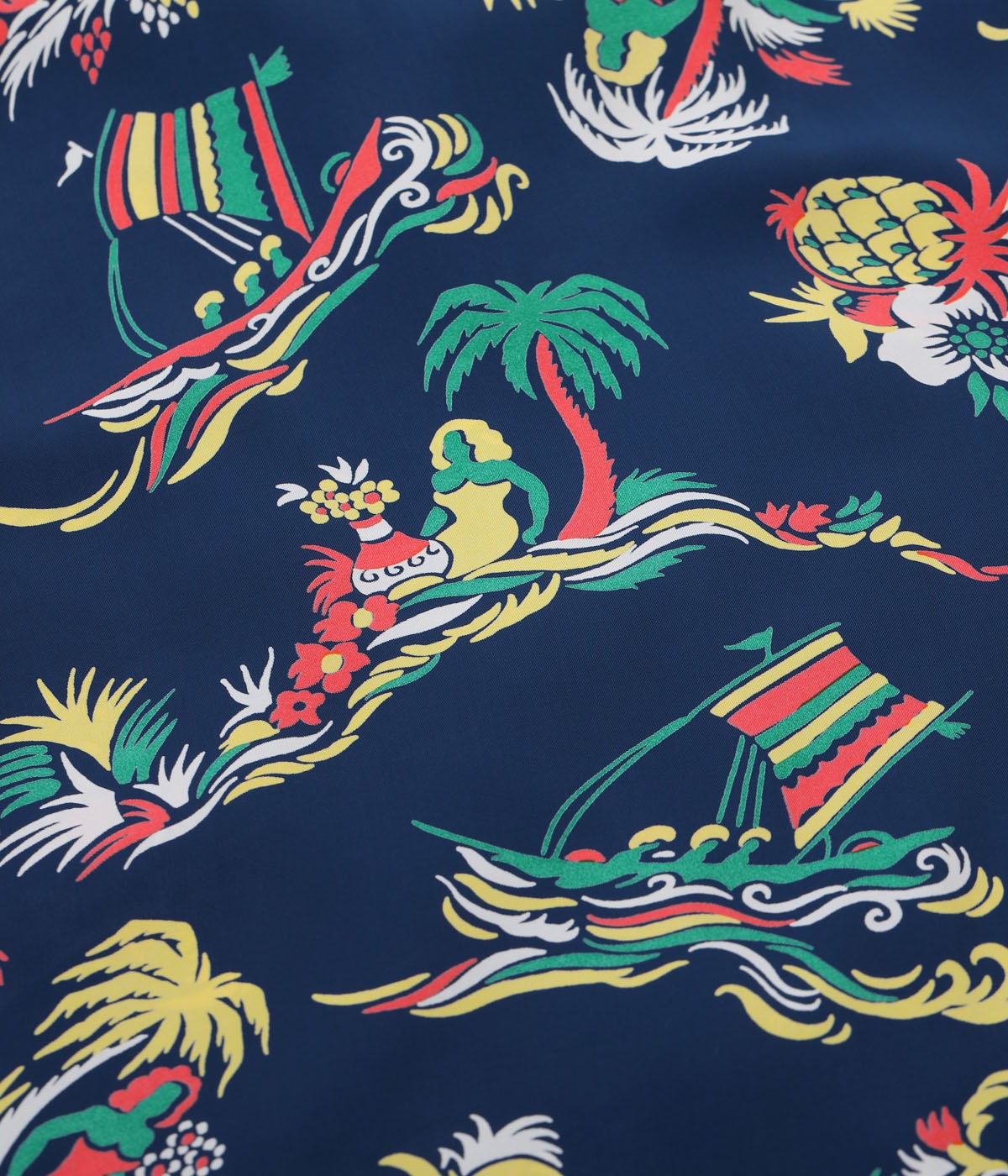 Lot No. SS39620 / RAYON HAWAIIAN SHIRT ��ISLAND TRIP��