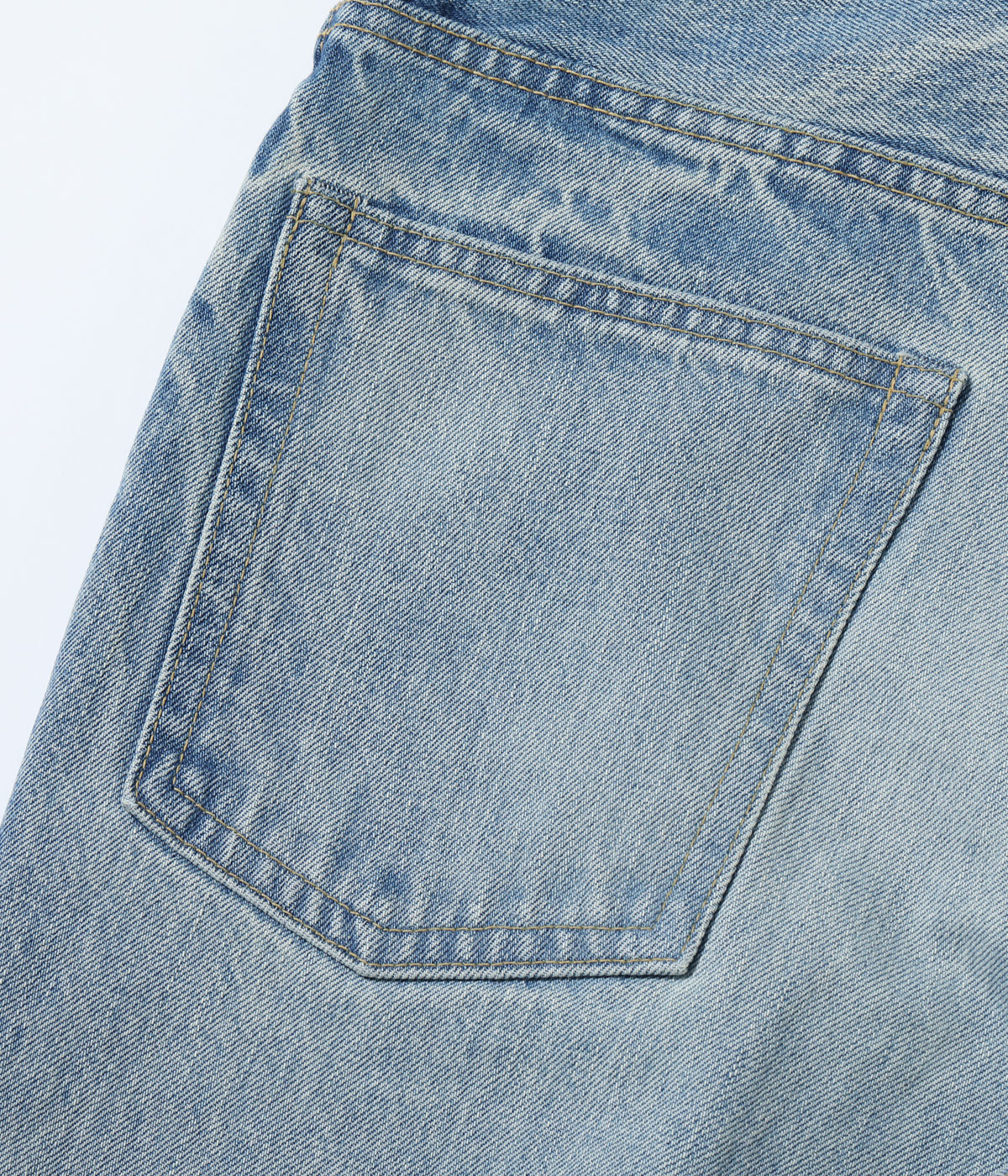 Lot No. SC42321SW / 14oz. DENIM BOOT CUT AGED MODEL