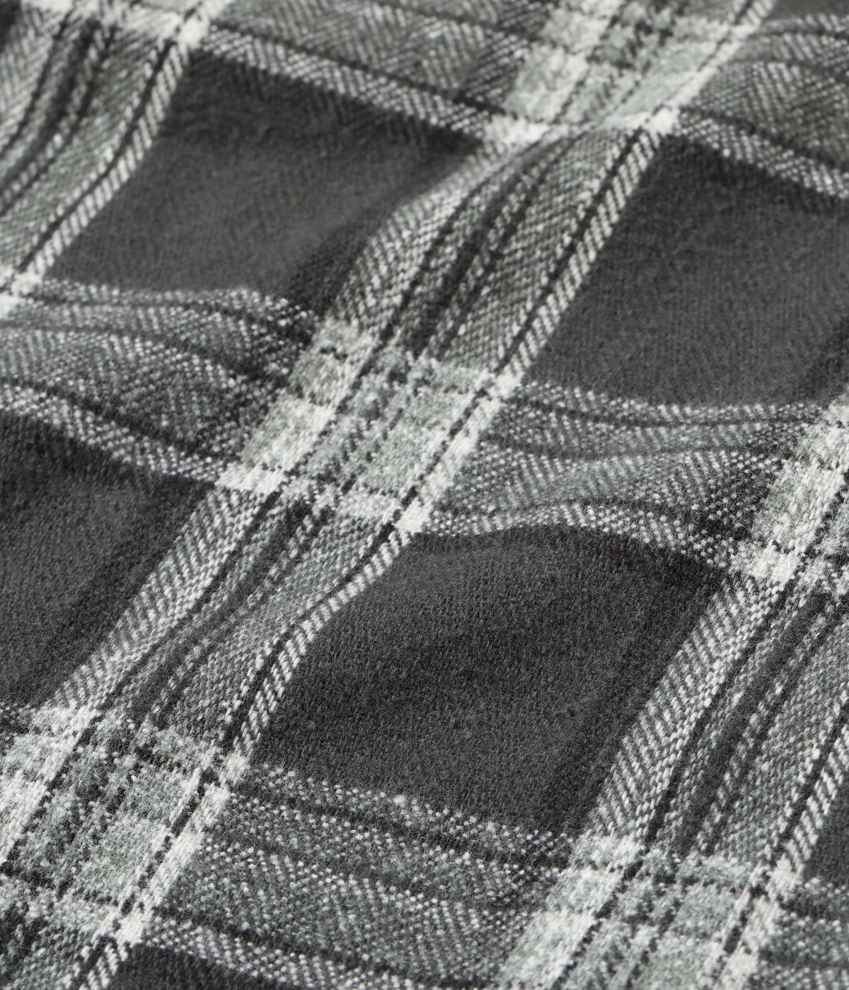 Lot No. SC29787 / BRUSHED HERRINGBONE CHECK WESTERN SHIRT