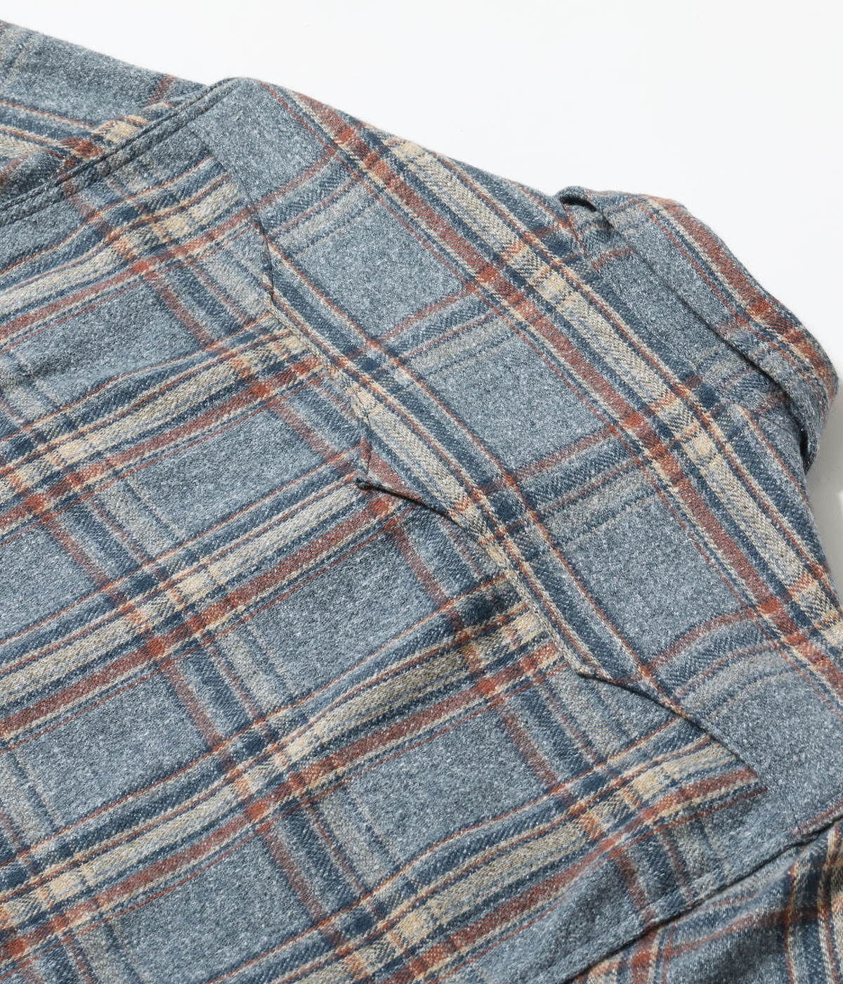 Lot No. SC29787 / BRUSHED HERRINGBONE CHECK WESTERN SHIRT