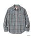 Lot No. SC29787 / BRUSHED HERRINGBONE CHECK WESTERN SHIRT