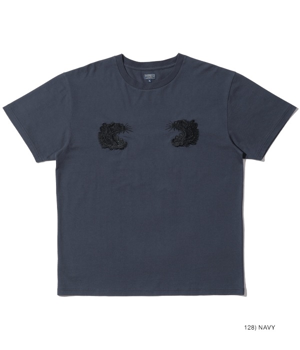 Lot No. TT79214 / SUKA T-SHIRT EMBROIDERED ��TIGER��