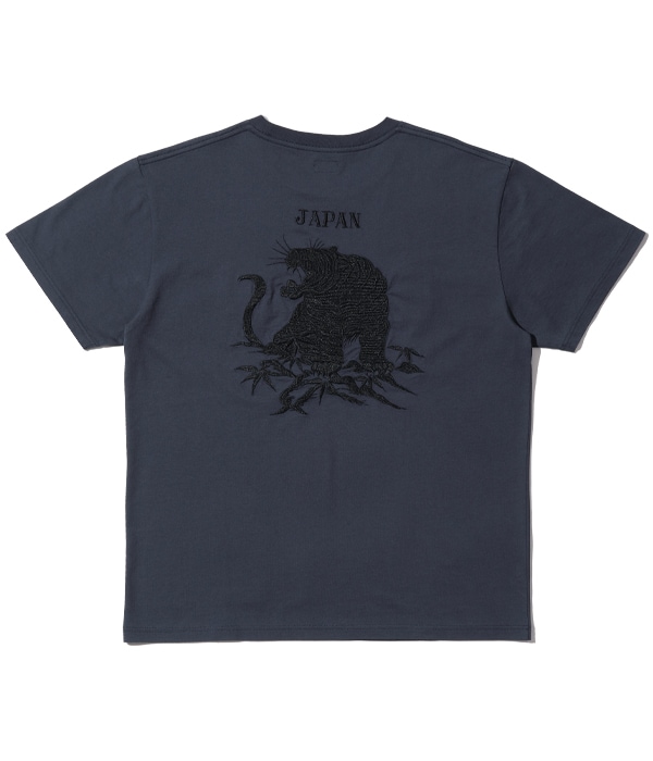 Lot No. TT79214 / SUKA T-SHIRT EMBROIDERED ��TIGER��