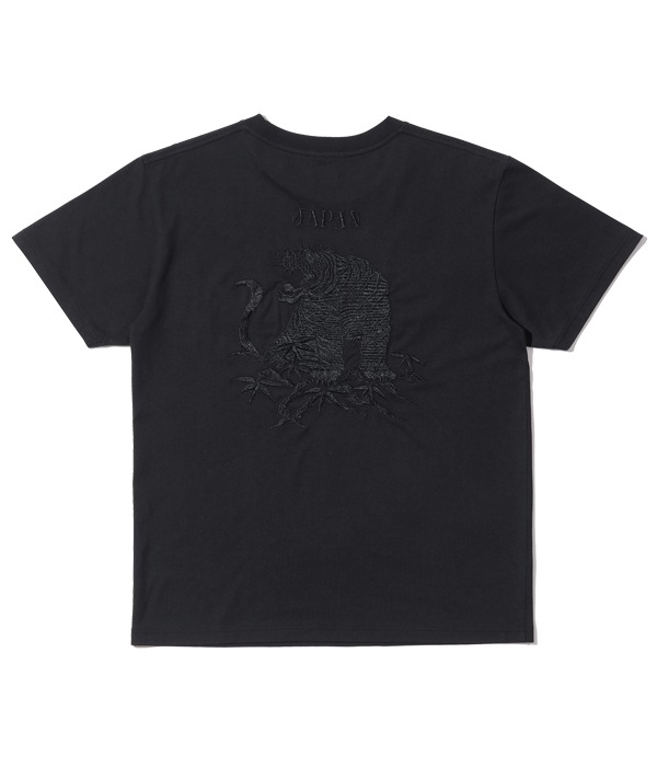 Lot No. TT79214 / SUKA T-SHIRT EMBROIDERED ��TIGER��
