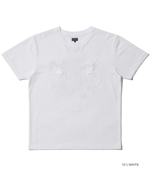 Lot No. TT79214 / SUKA T-SHIRT EMBROIDERED ��TIGER��