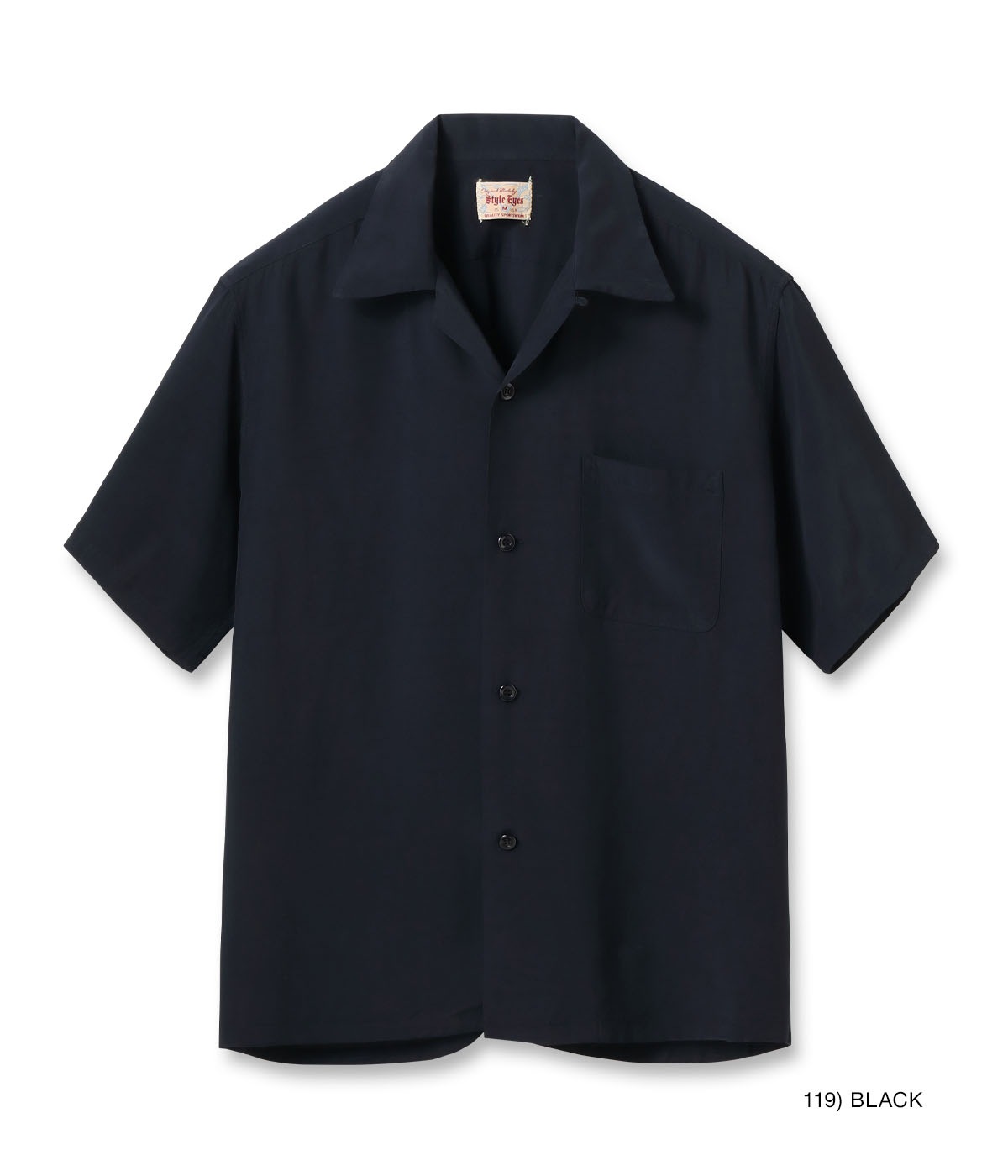 Lot No. SE39259 / RAYON BOWLING SHIRT ��PLAIN��