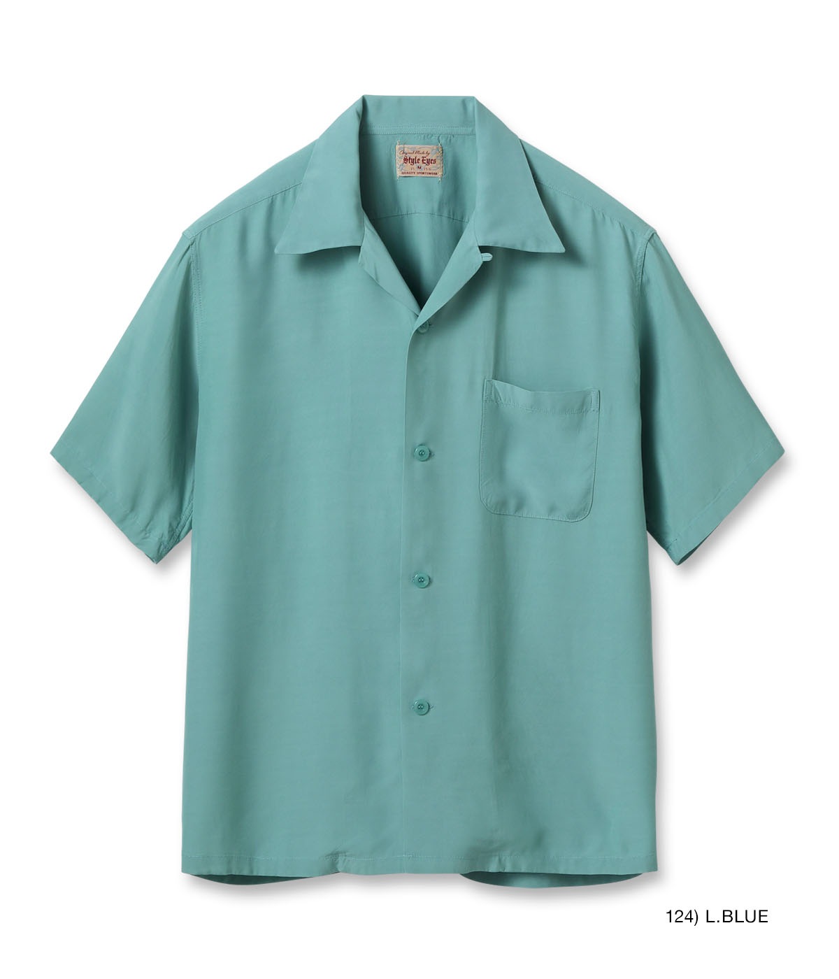Lot No. SE39259 / RAYON BOWLING SHIRT ��PLAIN��
