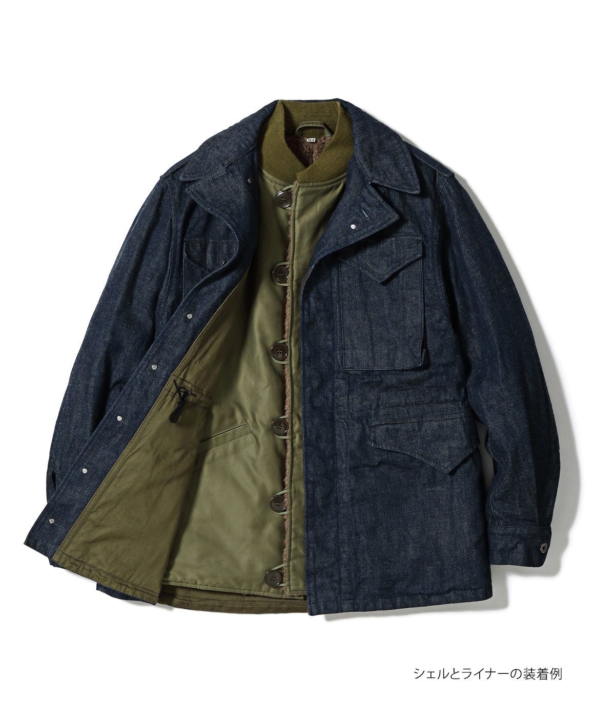 Lot No. BR15575 /  Type M-1943 DENIM CIVILIAN MODEL