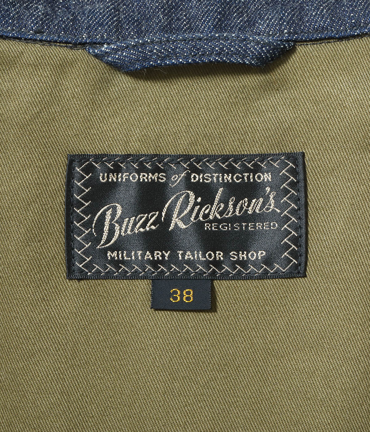 Lot No. BR15575 /  Type M-1943 DENIM CIVILIAN MODEL