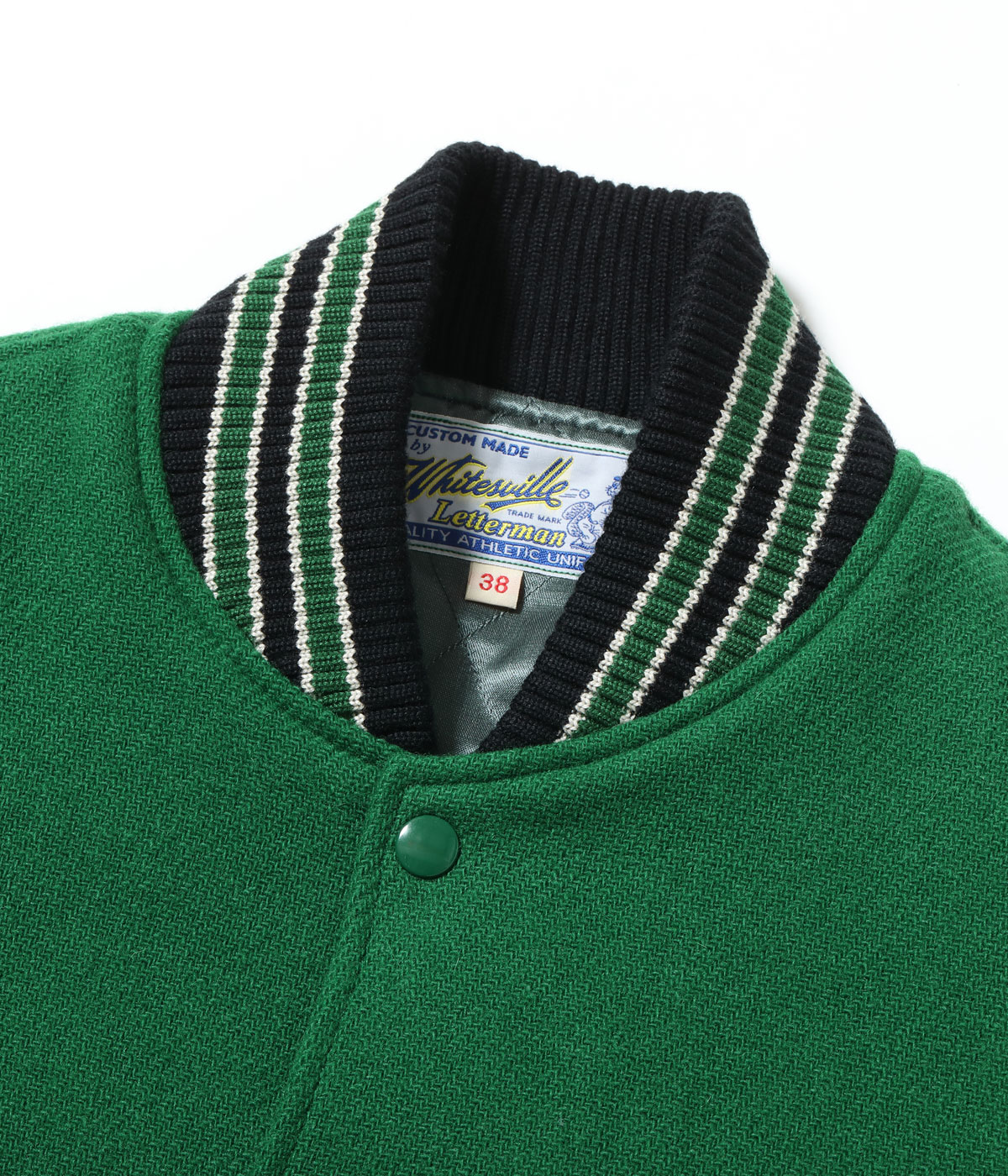 Lot No. WV15606 / 30oz. WOOL MELTON AWARD JACKET SOLID