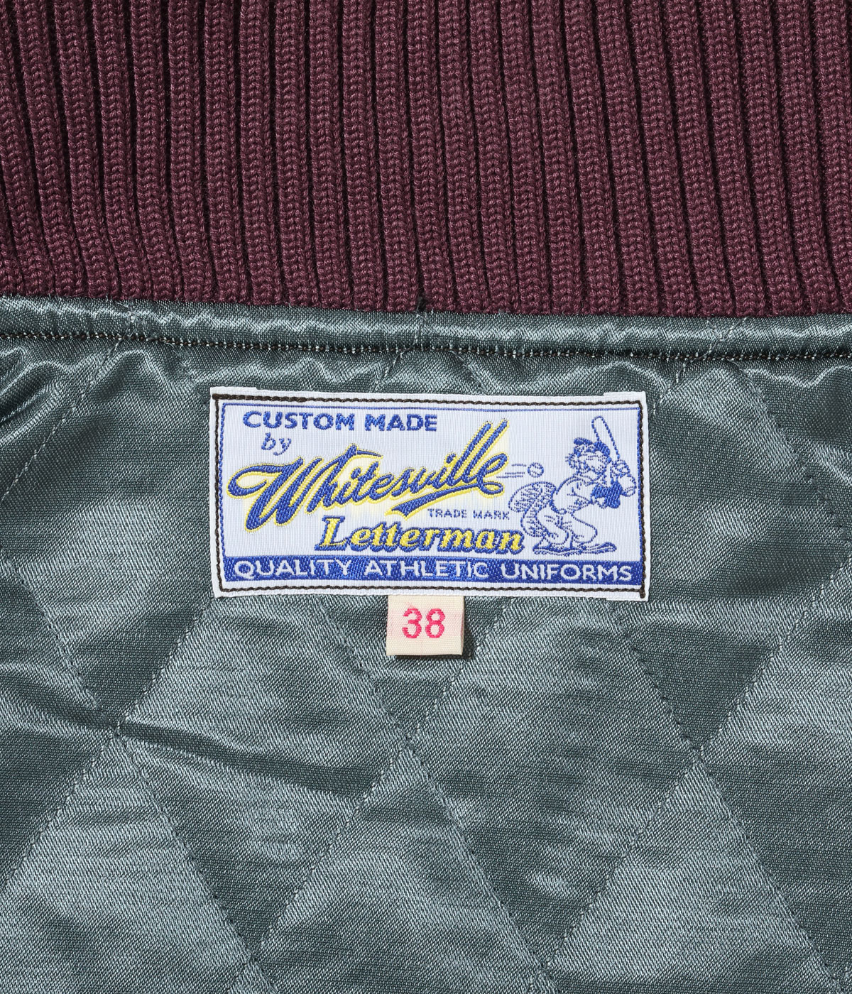 Lot No. WV15606 / 30oz. WOOL MELTON AWARD JACKET SOLID