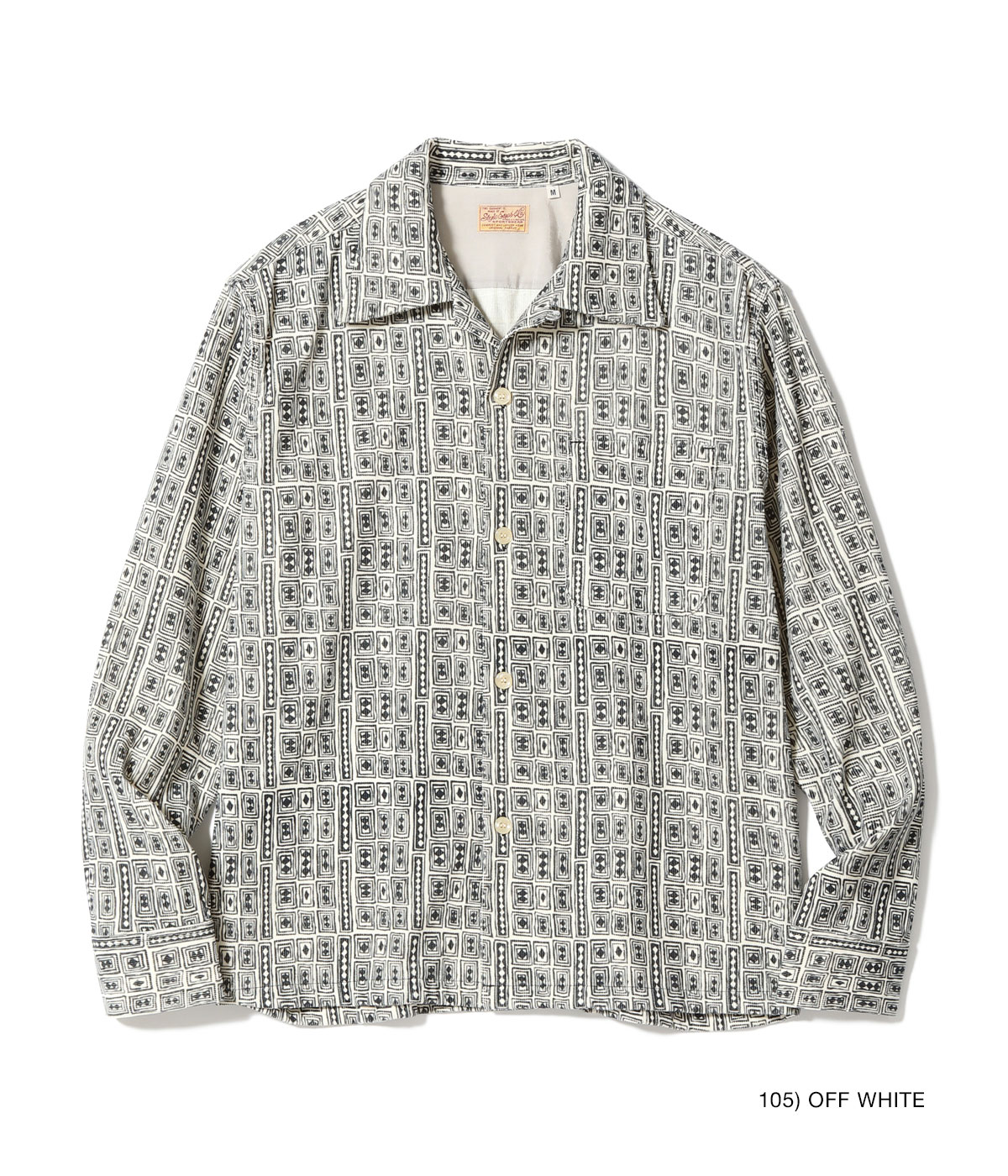 Lot No. SE29571 / Mid 1950s Style Corduroy Sports Shirt ��DIAMOND��