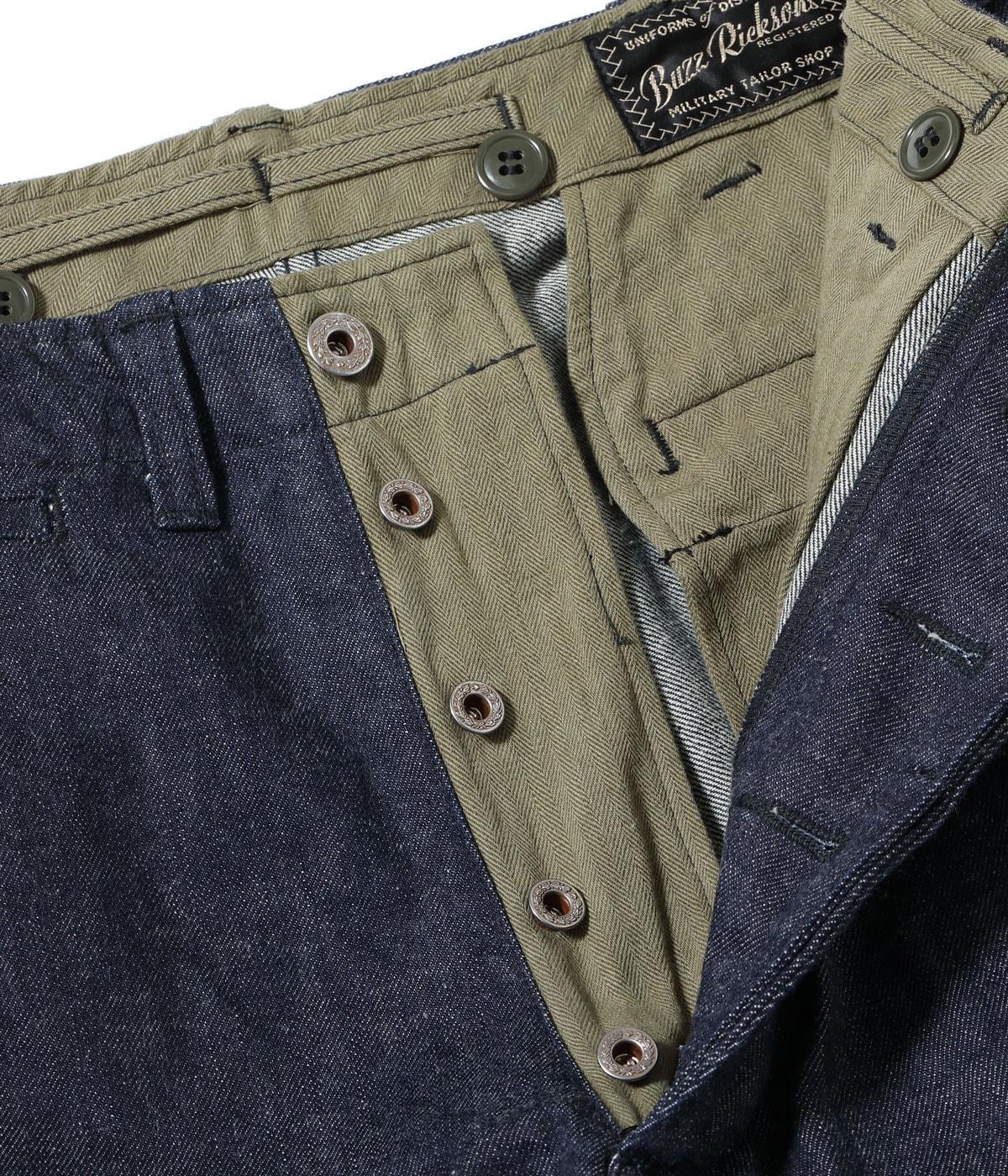 Lot No. BR42596 / TROUSERS, FIELD, Type M-1943 ��DENIM CIVILIAN MODEL��