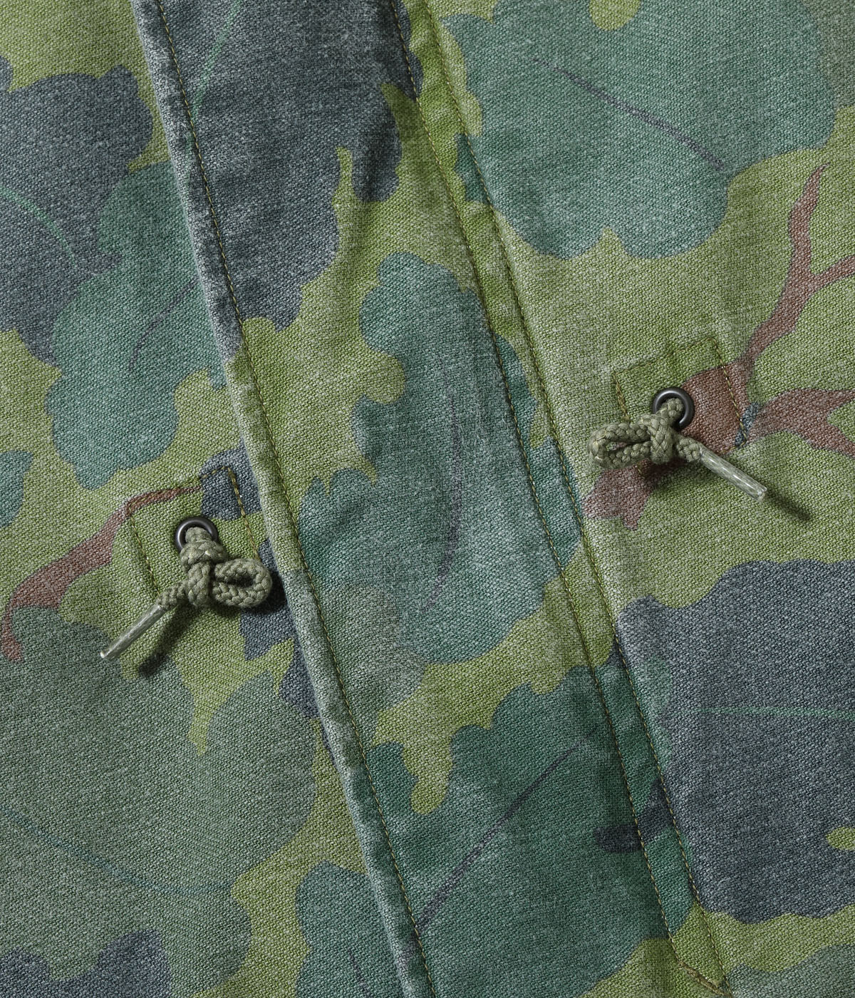 Lot No. BR15578 / Type M-65 (NO HOOD) MITCHELL PATTERN CAMOUFLAGE