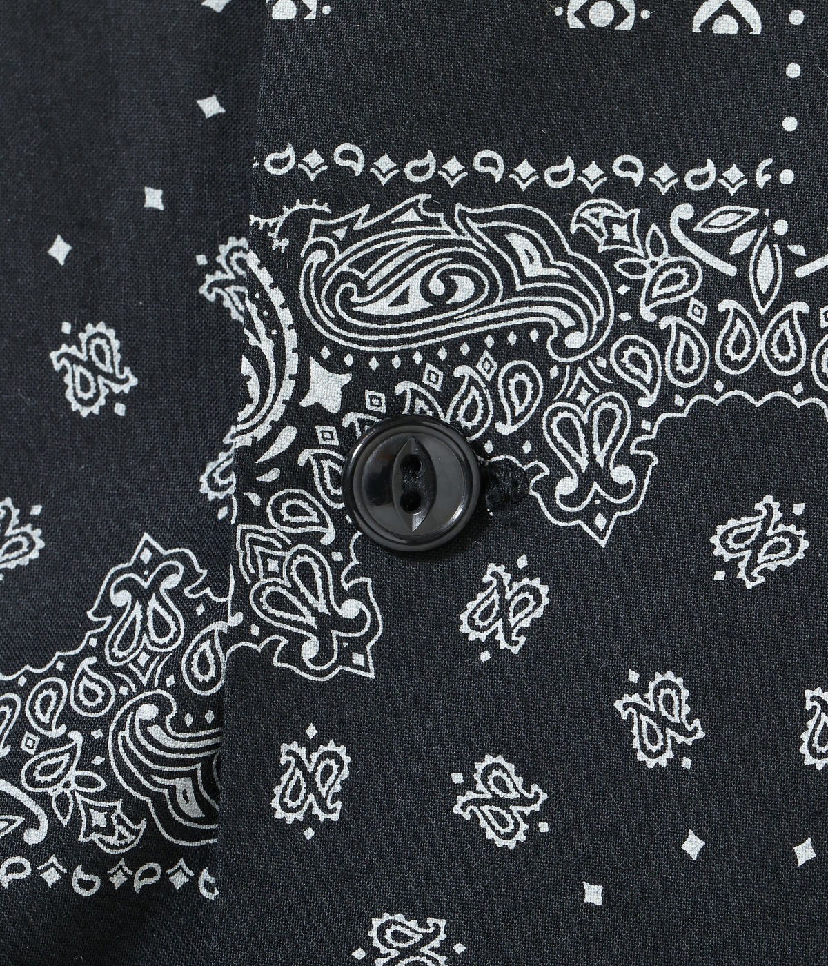 Lot No. SC39465 / NATIVE AMERICAN BANDANA PATCHWORK PRINT OPEN SHIRT