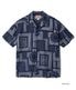 Lot No. SC39465 / NATIVE AMERICAN BANDANA PATCHWORK PRINT OPEN SHIRT