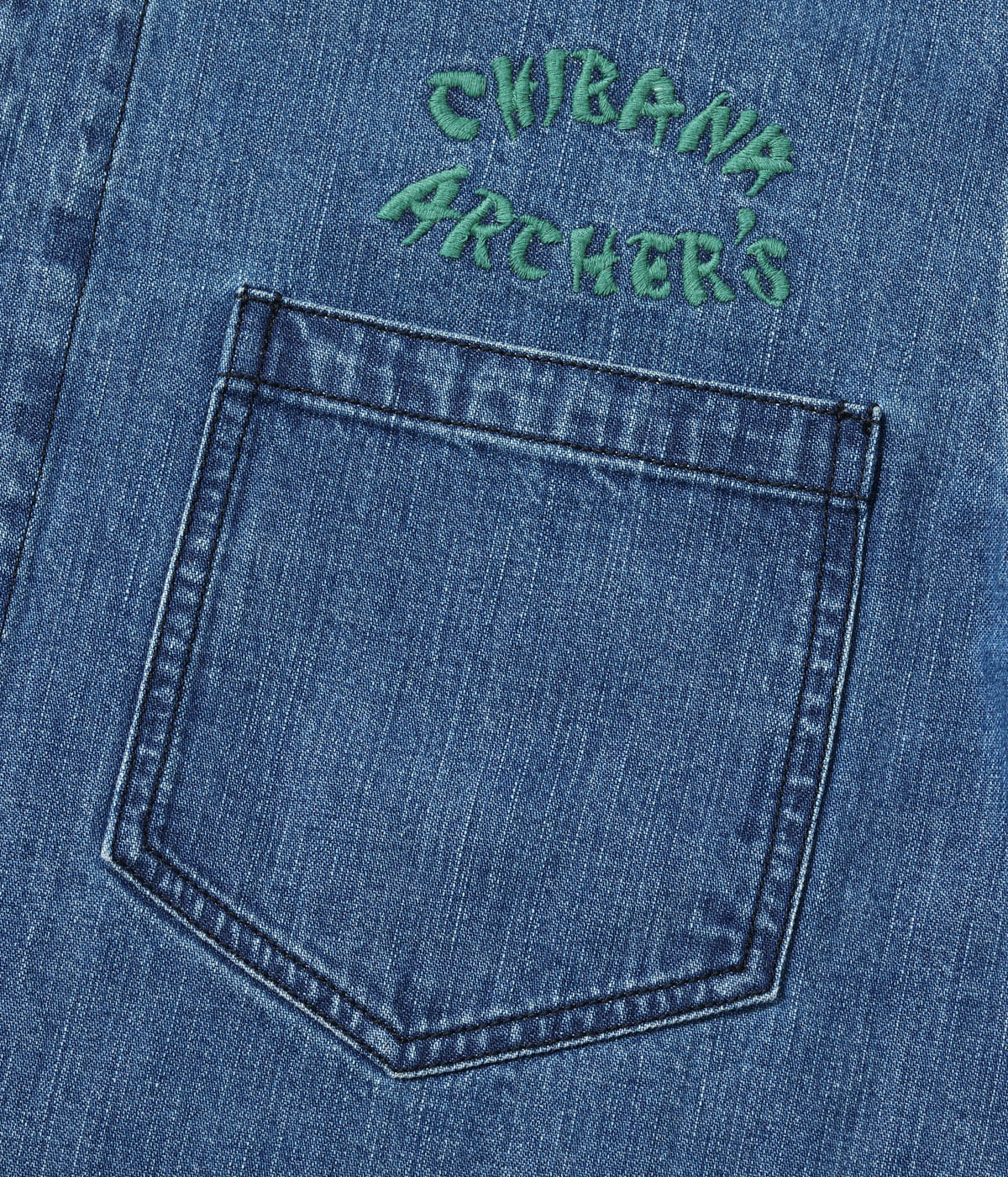 Lot No. TT15882 / Late 1950s Style Blue Denim Okinawa Jumper  ��CHIBANA ARCHER'S�� (AGING MODEL)