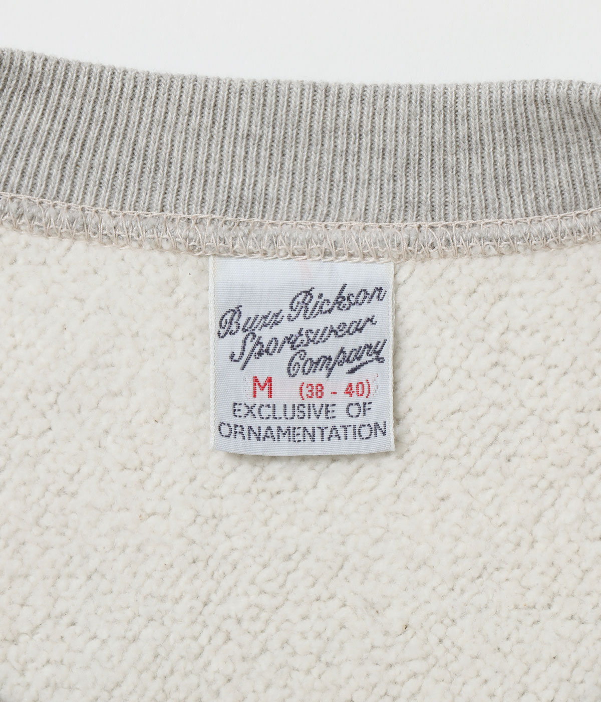 Lot No. BR69806 / HORIZONTAL KNITTING SWEAT SHIRT ��USS SHANGRI-LA��