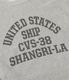 Lot No. BR69806 / HORIZONTAL KNITTING SWEAT SHIRT ��USS SHANGRI-LA��