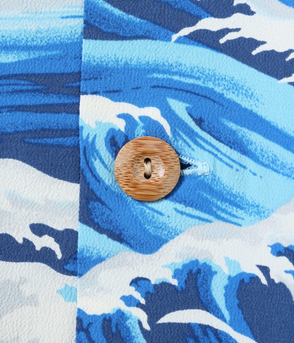 Lot No. SS38317 / RAYON HAWAIIAN SHIRT ��LAND OF RISING SUN��