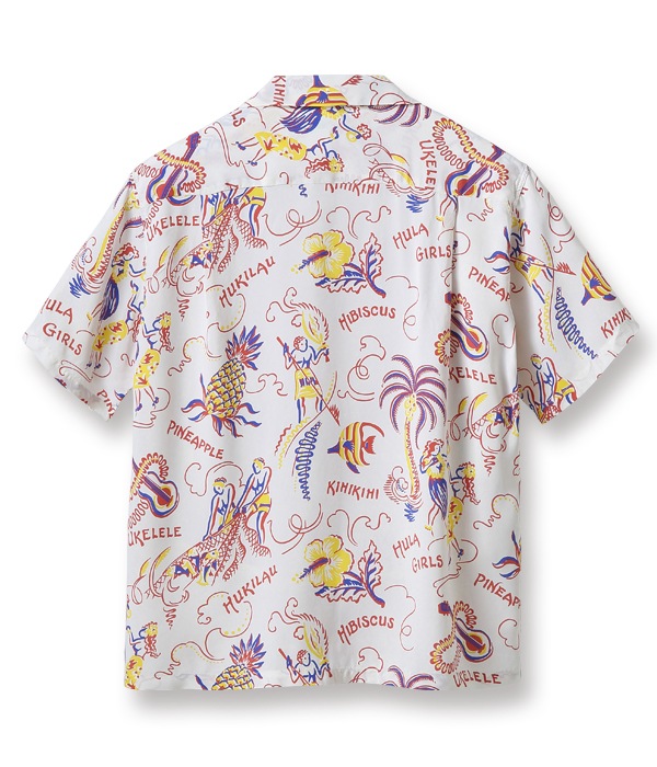 Lot No. SS38575 / RAYON HAWAIIAN SHIRT ��HAWAIIAN PASSION��