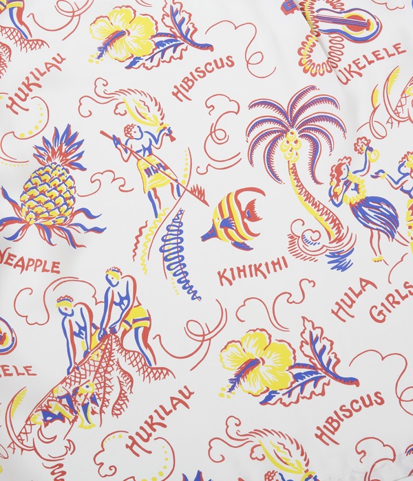 Lot No. SS38575 / RAYON HAWAIIAN SHIRT ��HAWAIIAN PASSION��