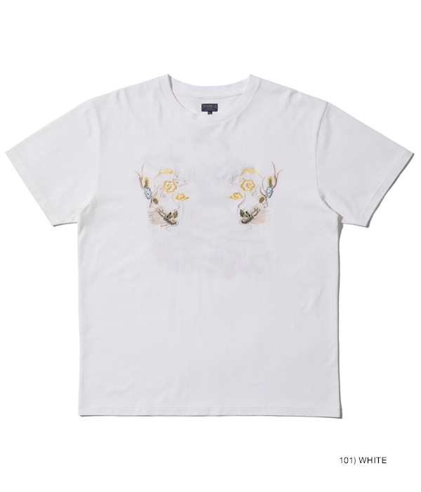 Lot No. TT79215 / SUKA T-SHIRT EMBROIDERED ��JAPAN MAP��