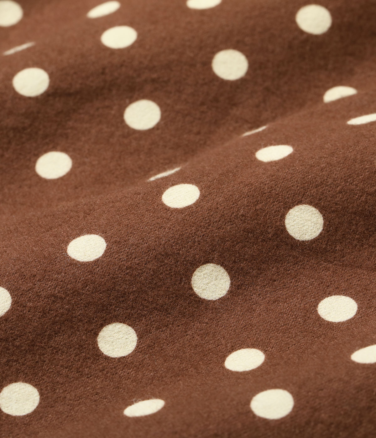 Lot No. SE29572 / Early 1950s Style Flannel Sports Shirt ��POLKA DOT��