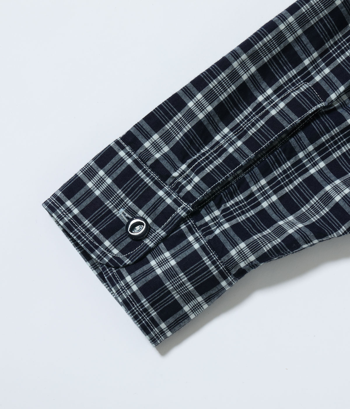 Lot No. SC29672 / FICTION ROMANCE 4oz. INDIGO CHECK WORK SHIRT