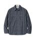 Lot No. SC29672 / FICTION ROMANCE 4oz. INDIGO CHECK WORK SHIRT