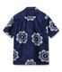 Lot No. DK39642 / DUKE KAHANAMOKU INDIGO COTTON HAWAIIAN SHIRT ��DUKE'S PALEU��