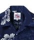 Lot No. DK39642 / DUKE KAHANAMOKU INDIGO COTTON HAWAIIAN SHIRT ��DUKE'S PALEU��