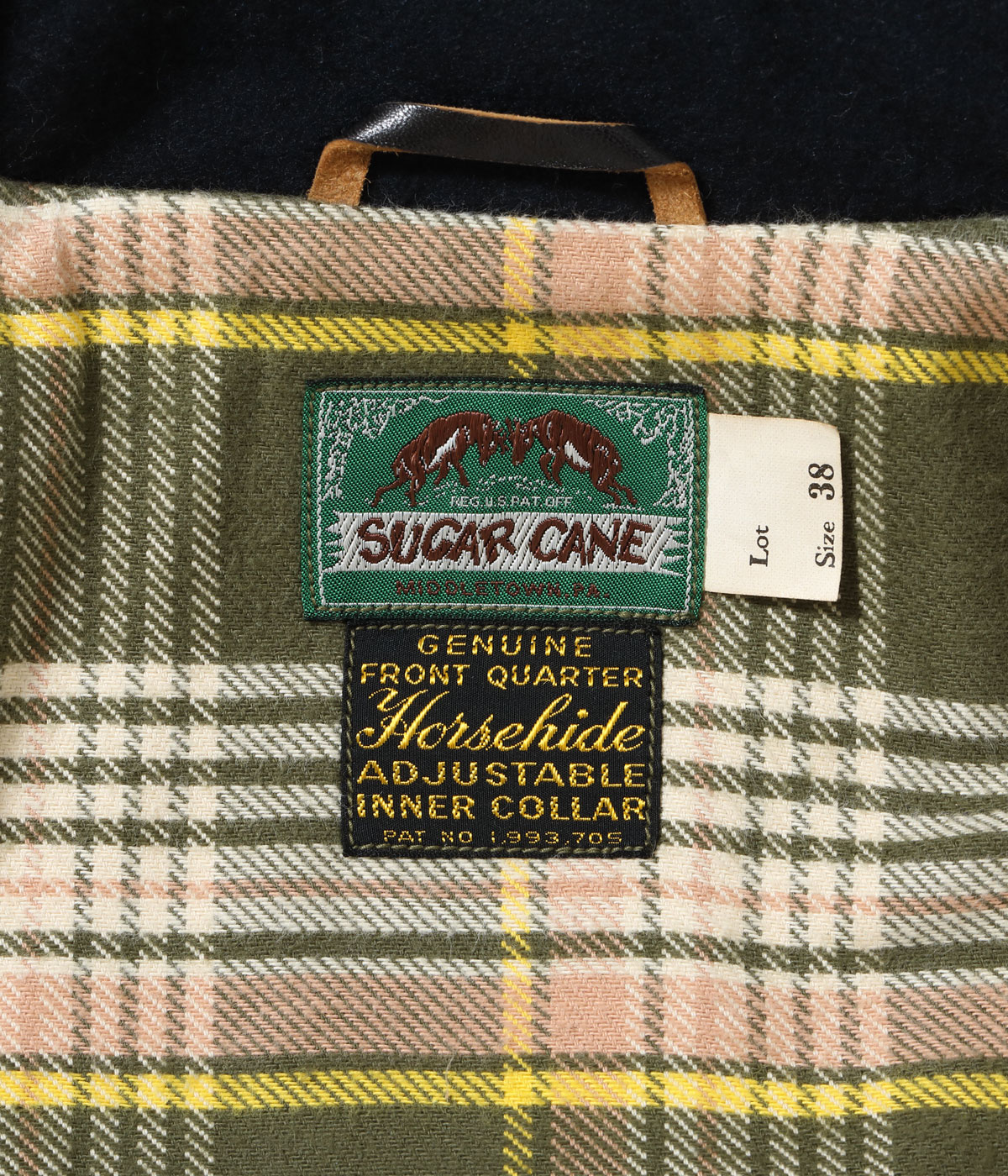 Lot No. SC80684 / BLACK HORSE HIDE 1940��s ��ROUGH-IN�� SPORT JACKET WWII MODEL