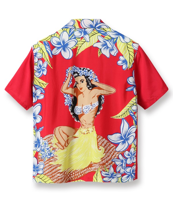 Lot No. SS38423 / SUN SURF SPECIAL EDITION HULA GIRL (SHORT SLEEVE)