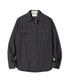 Lot No. SC29585 / FICTION ROMANCE 8.5oz. BLACK WABASH STRIPE WORK SHIRT