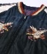 Lot No. TT15393-119 / Early 1950s Style Acetate Souvenir Jacket EAGLE  DRAGON (AGING MODEL)