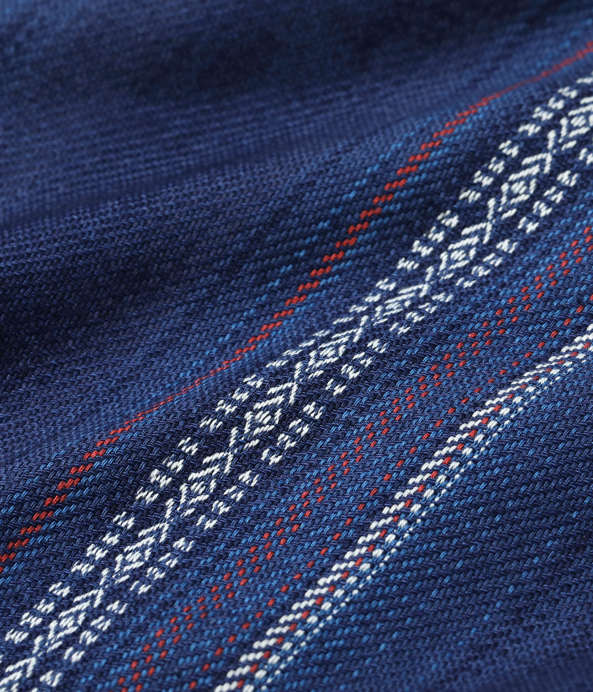 Lot No. SC29579 / NATIVE AMERICAN INDIGO DOBBY WORK SHIRT