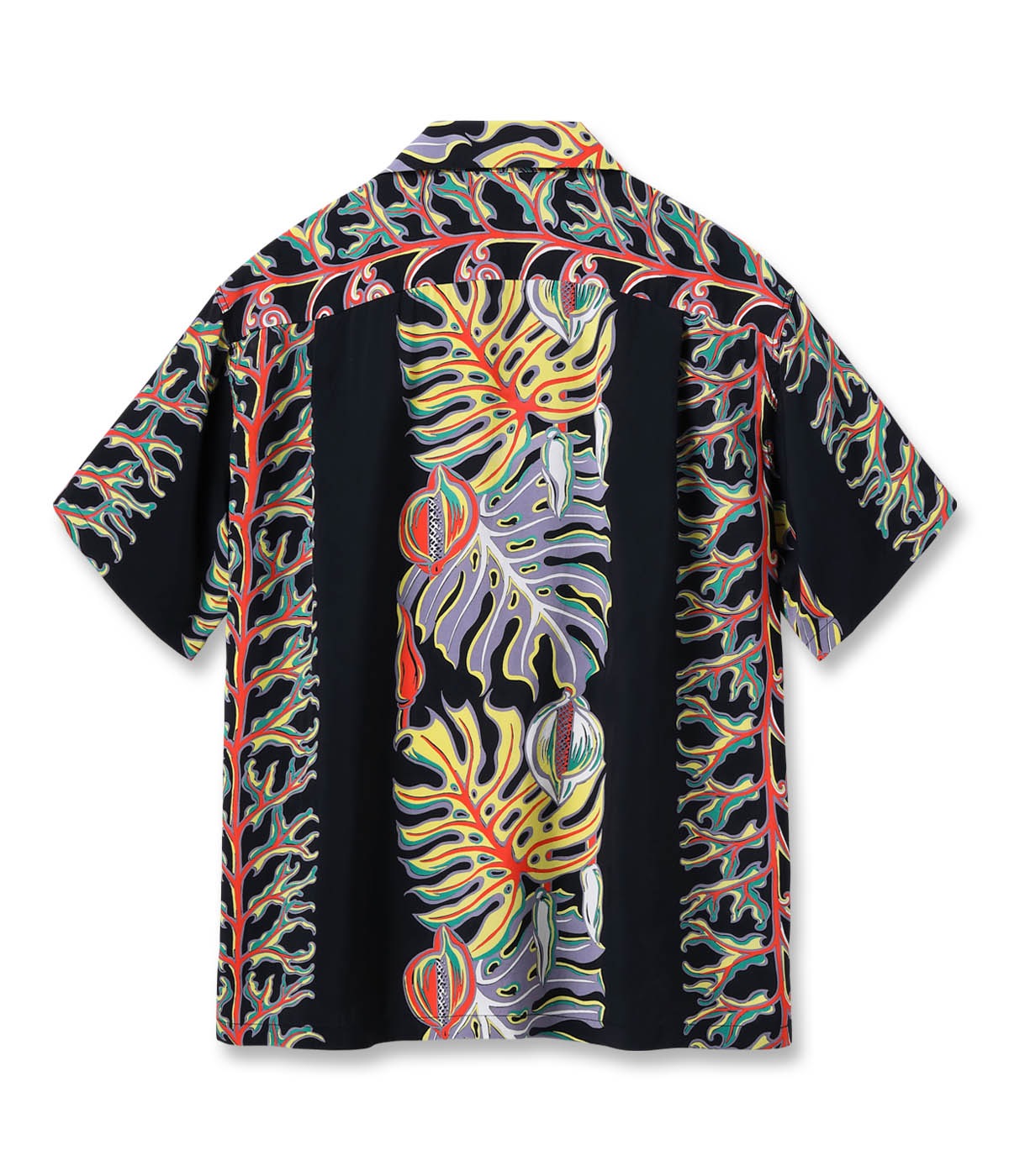 Lot No. SS39622 / RAYON HAWAIIAN SHIRT ��MONSTERA BORDER��