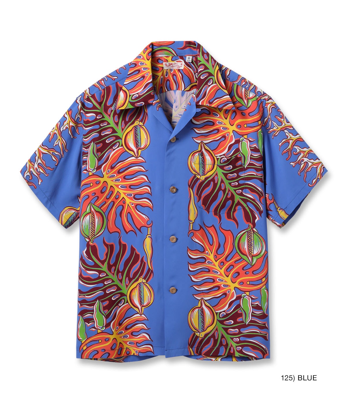 Lot No. SS39622 / RAYON HAWAIIAN SHIRT ��MONSTERA BORDER��