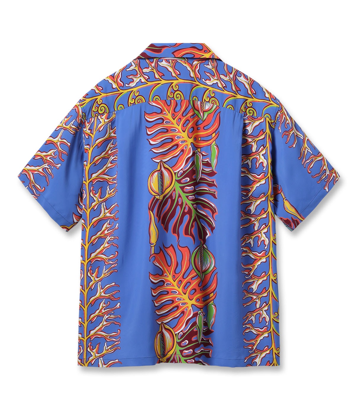 Lot No. SS39622 / RAYON HAWAIIAN SHIRT ��MONSTERA BORDER��
