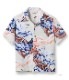 Lot No. SS38329 / RAYON HAWAIIAN SHIRT CORMORANT FISHING