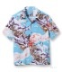 Lot No. SS38329 / RAYON HAWAIIAN SHIRT CORMORANT FISHING