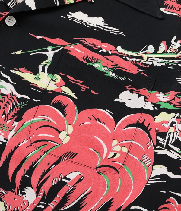 Lot No. DK29041 / DUKE KAHANAMOKU SPECIAL EDITION ��HAWAIIAN VILLAGE�� (LONG SLEEVE)