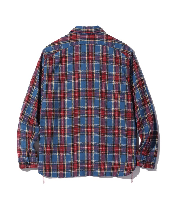 Lot No. SC29158 / FICTION ROMANCE TWILL CHECK WORK SHIRTS