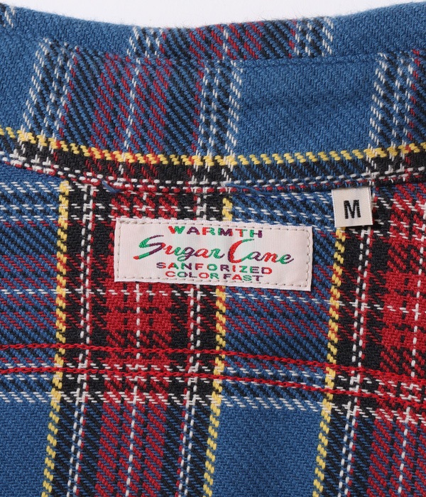 Lot No. SC29158 / FICTION ROMANCE TWILL CHECK WORK SHIRTS